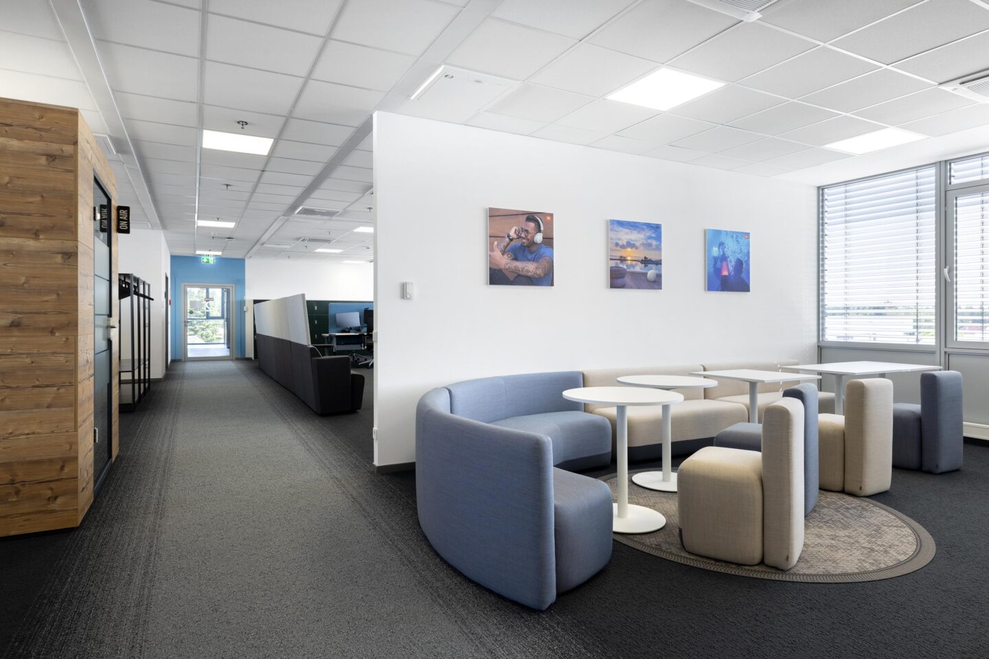 Harman Becker Campus | Agile working in an open and well-structured office environment.