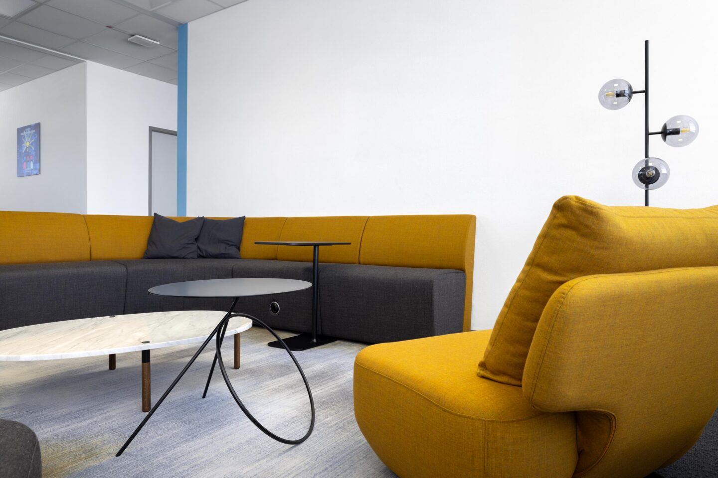 Harman Becker Campus | A modern working environment with ergonomic and flexible furniture.