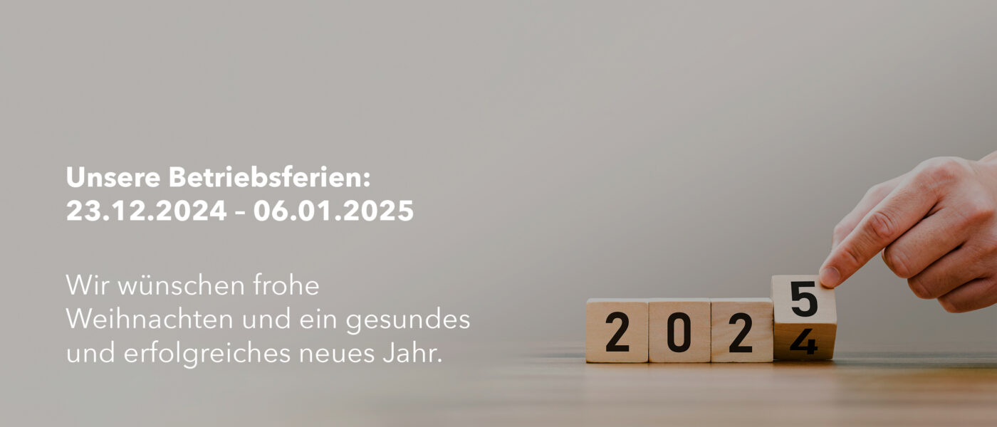 Online-Shop Betriebsferien 2024/2025 | feco